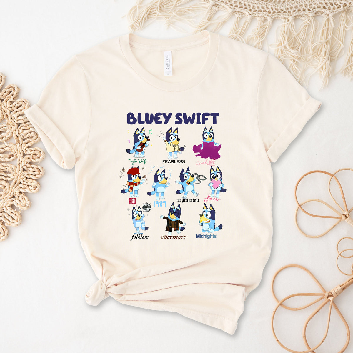 Bluey Swift Eras (MORE COLOURS & STYLES)