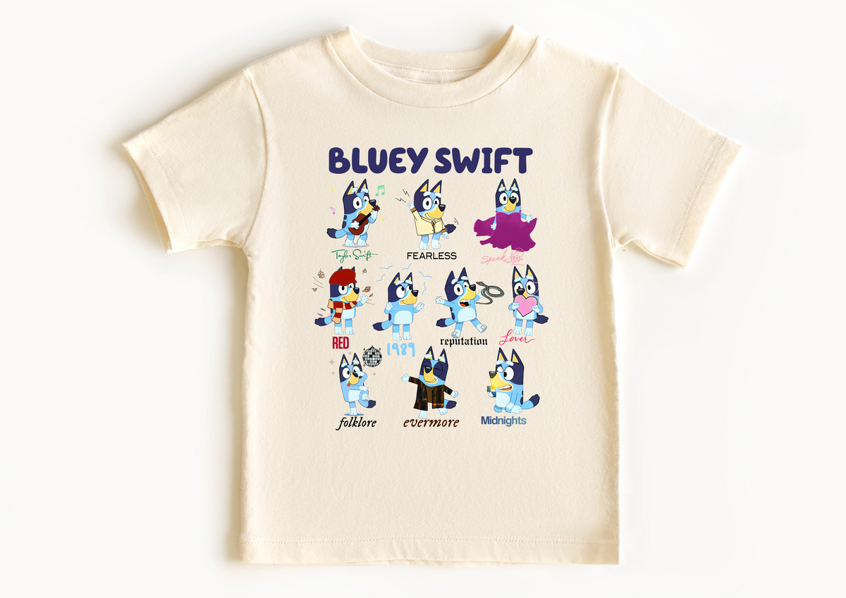 Bluey Swift Eras (MORE COLOURS & STYLES)
