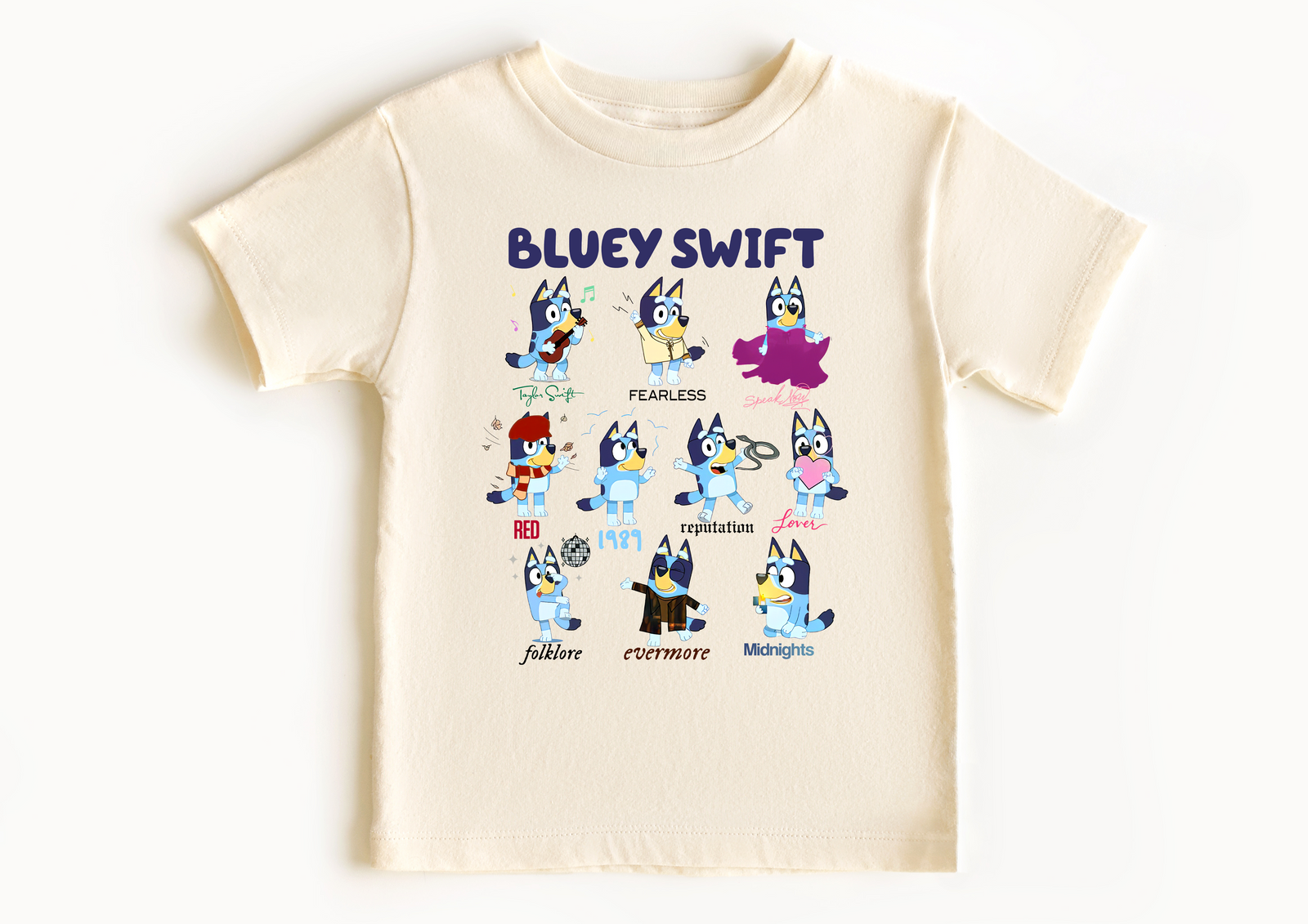 Bluey Swift Eras (MORE COLOURS & STYLES)