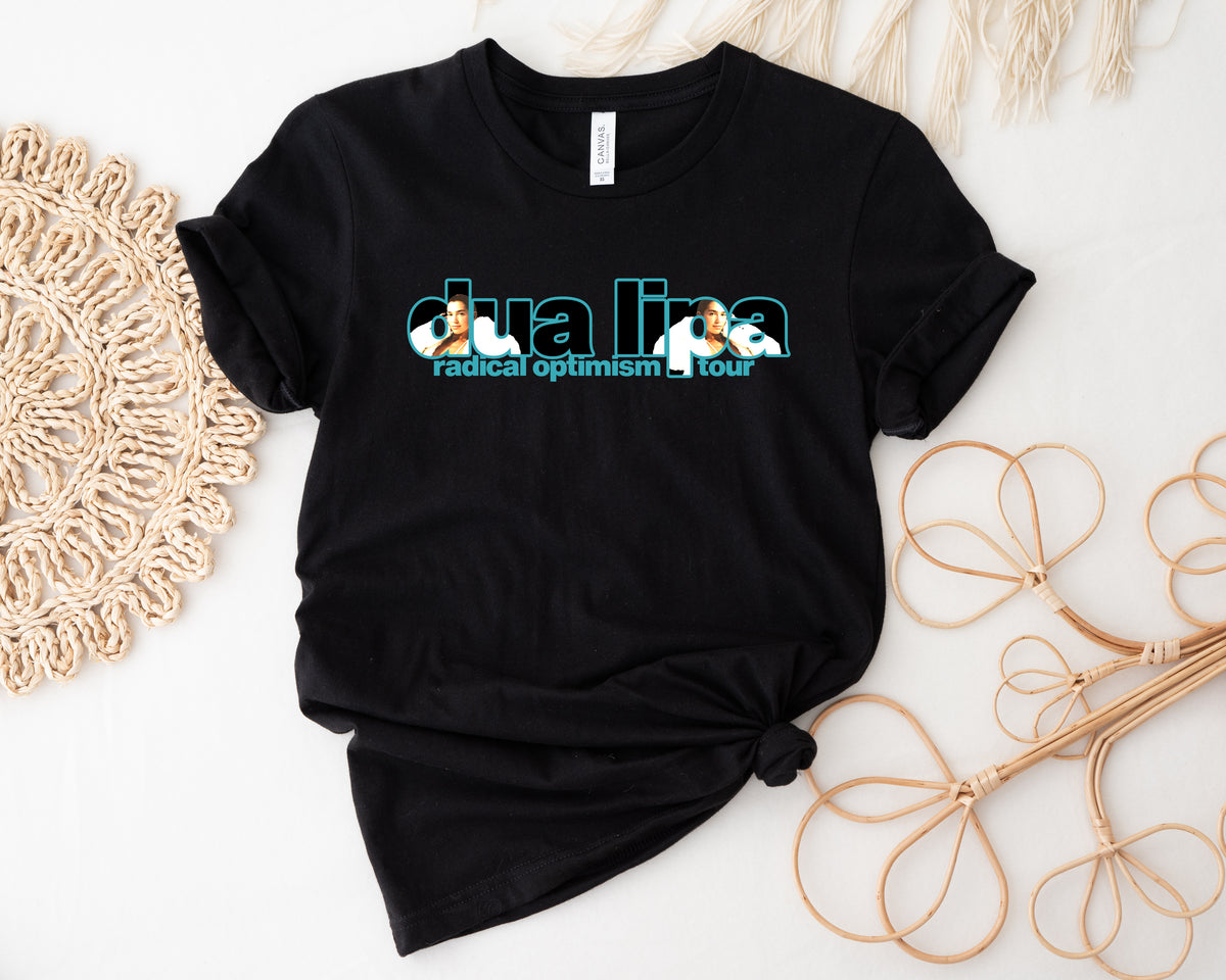 *MORE COLOURS AVAILABLE* Dua Lipa Radical Optimism Tour T-Shirt