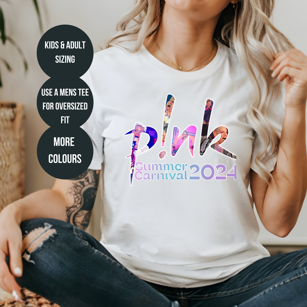 P!NK Logo Summer Carnival 2024