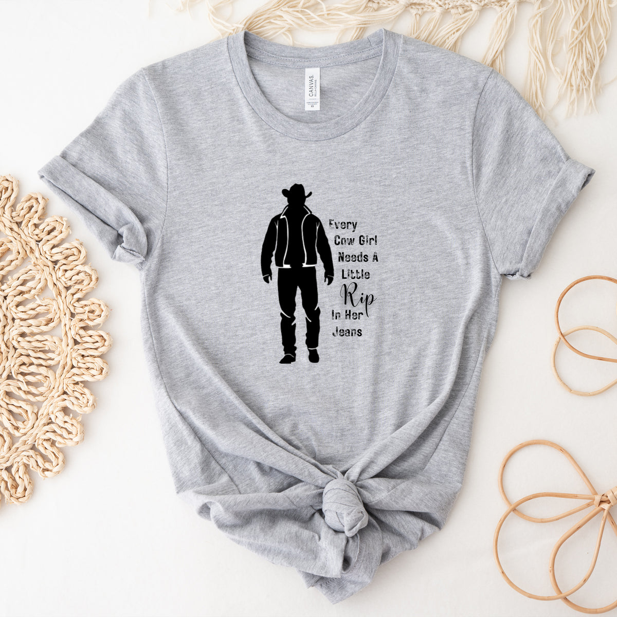 Every Cowgirl Needs A Rip In Her Jeans (MORE COLOURS & STYLES)