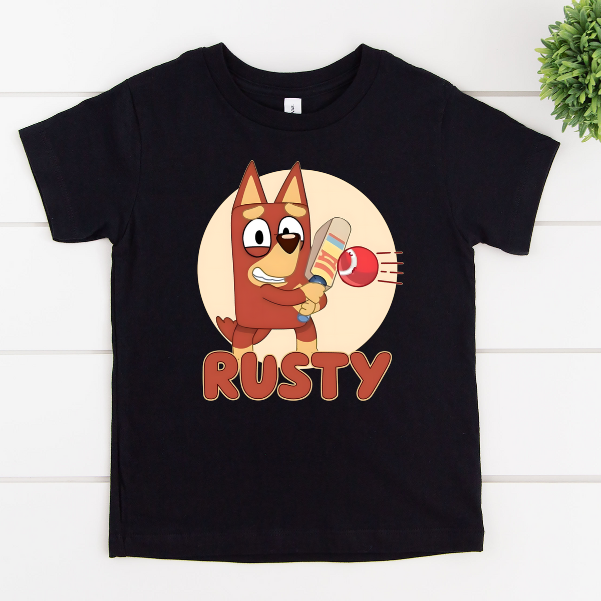 Rusty Playing Cricket (MORE COLOURS AND STYLES)