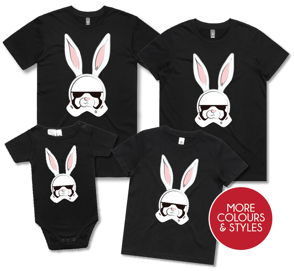 Easter Star Wars Stormtrooper (Choose your size, colour & styles)