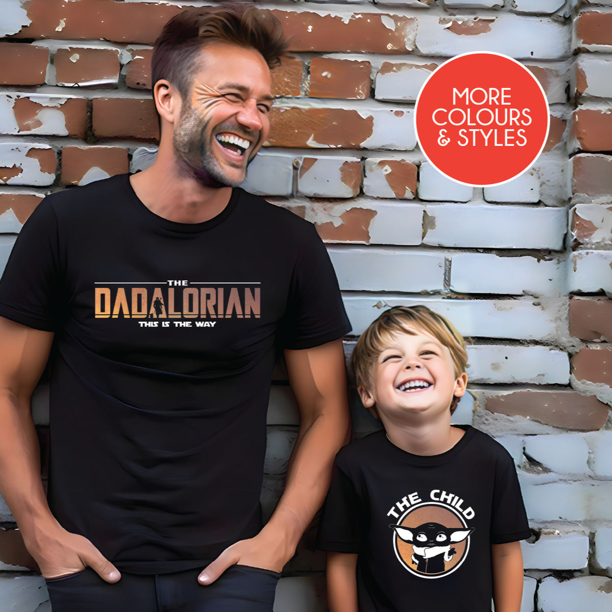 The Dadalorian This Is The Way & Matching The Child (MORE COLOURS & STYLES)