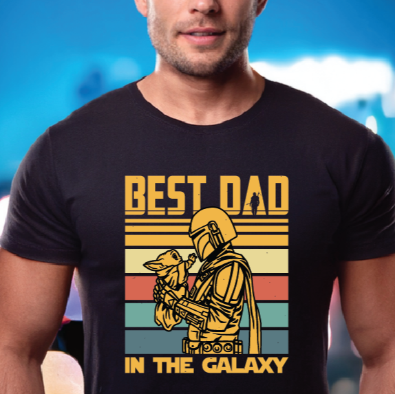 The Best Dad In The Galaxy (MORE COLOURS AND STYLES)