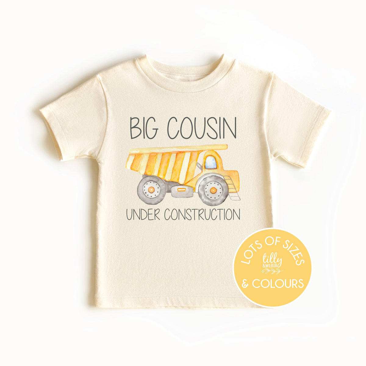 Big Cousin Under Construction (MORE COLOURS & STYLES)