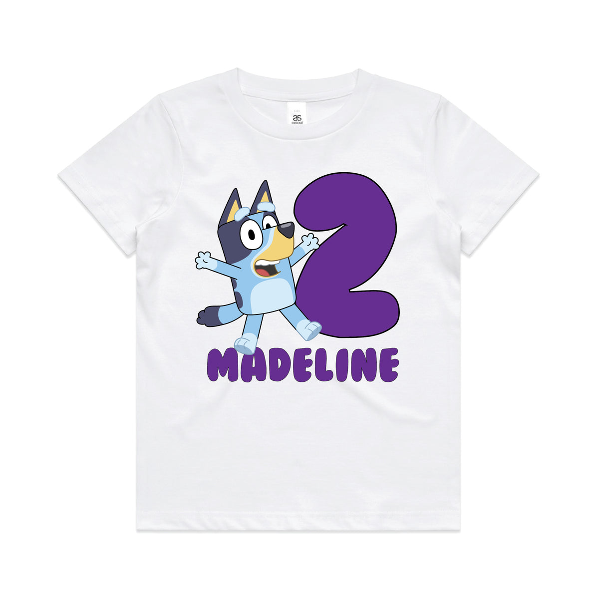 Bluey Birthday With Custom Name & Number (MORE COLOURS & STYLES)