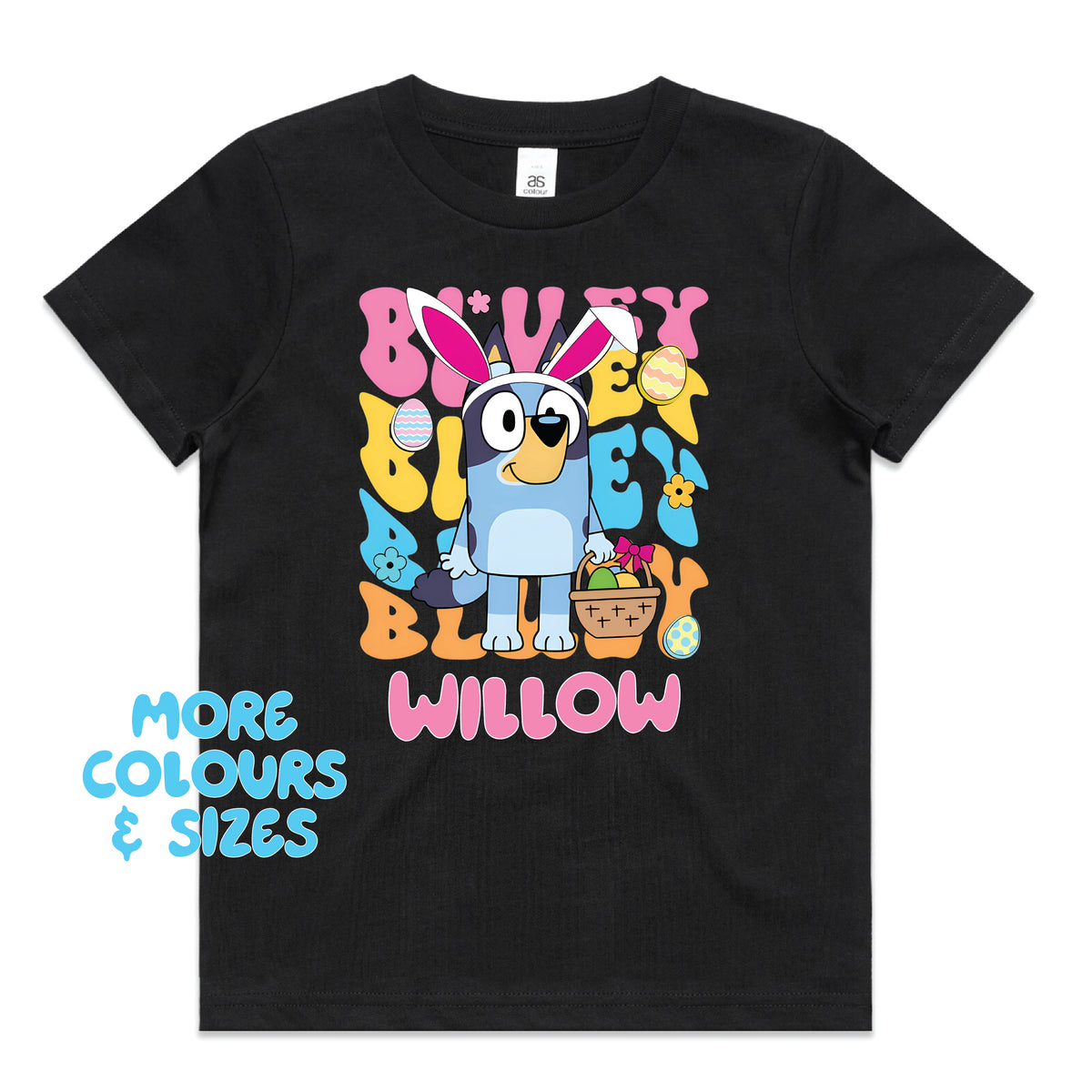Bluey Easter With Personalised Name