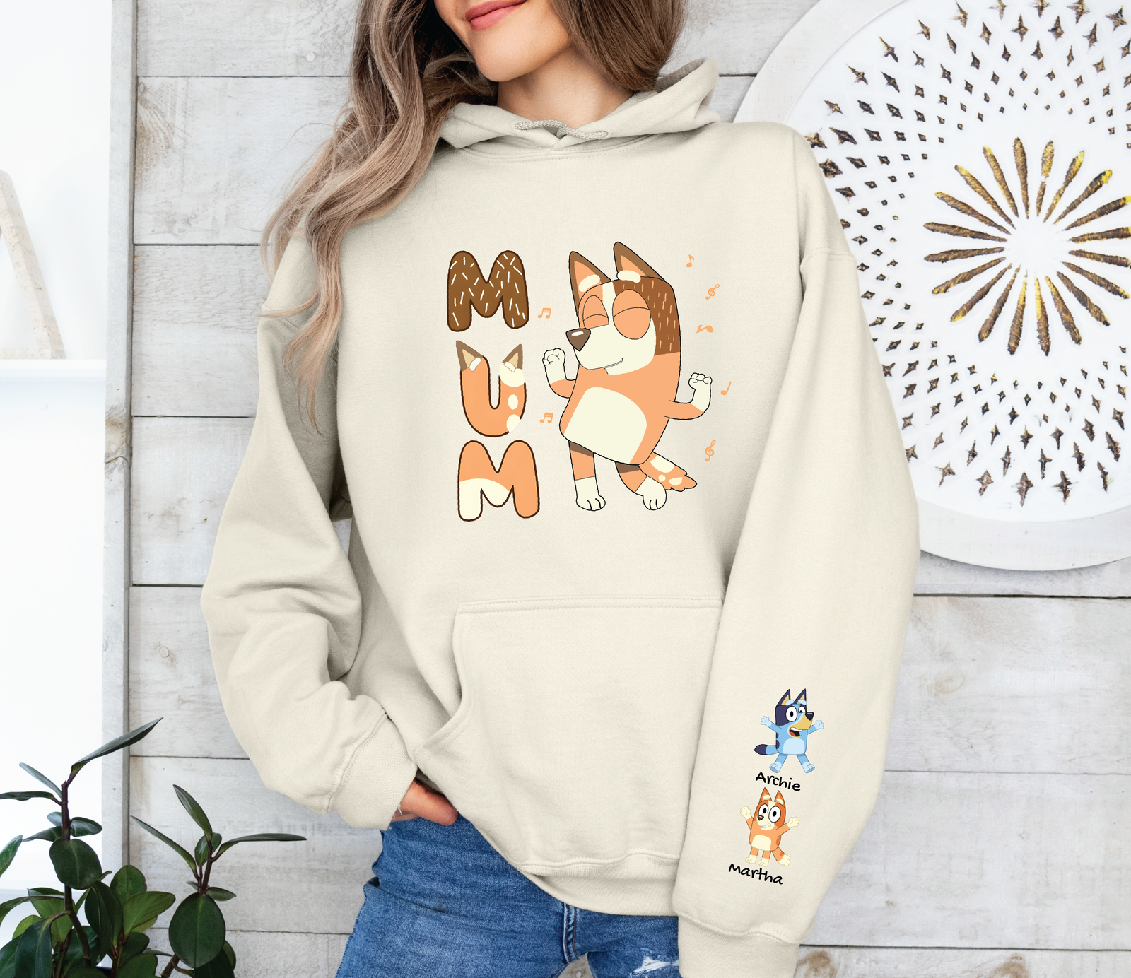 Chilli Jumper (Bluey's Mum) Personalised With Kids Names