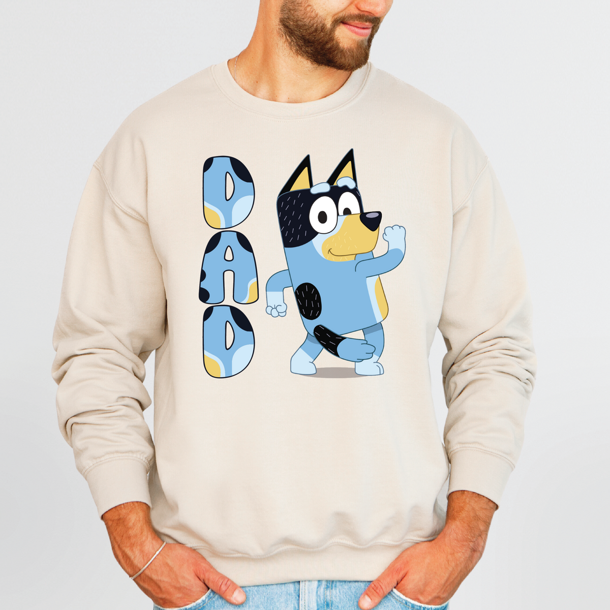 Bandit Dad -Bluey's Dad (MORE COLOURS & STYLES)