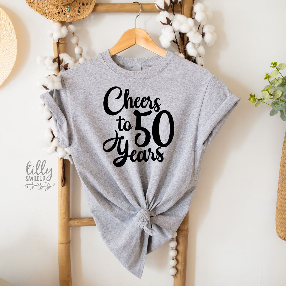 Cheers To 50 Years (MORE COLOURS & STYLES)