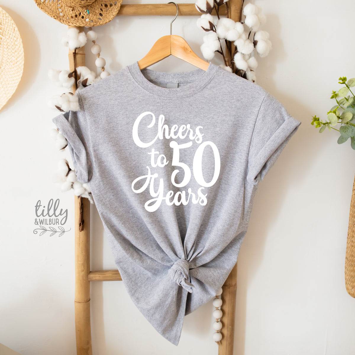Cheers To 50 Years (MORE COLOURS & STYLES)