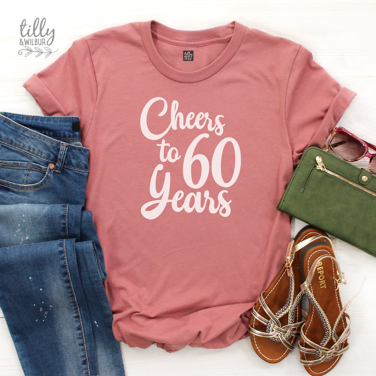 Cheers To 60 Years (MORE COLOURS & STYLES)