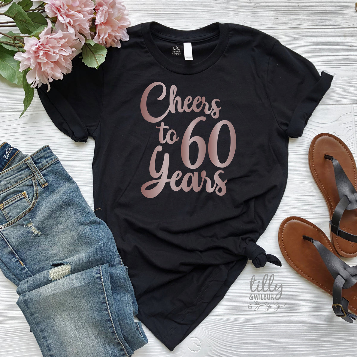 Cheers To 60 Years (MORE COLOURS & STYLES)