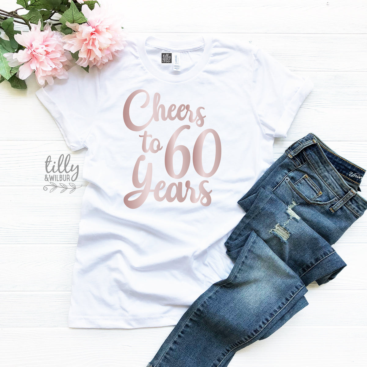 Cheers To 60 Years (MORE COLOURS & STYLES)
