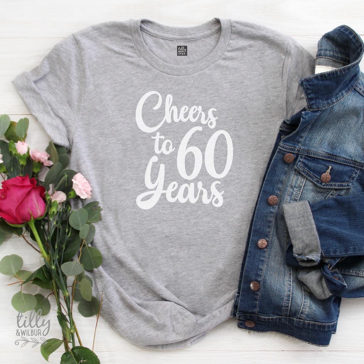 Cheers To 60 Years (MORE COLOURS & STYLES)
