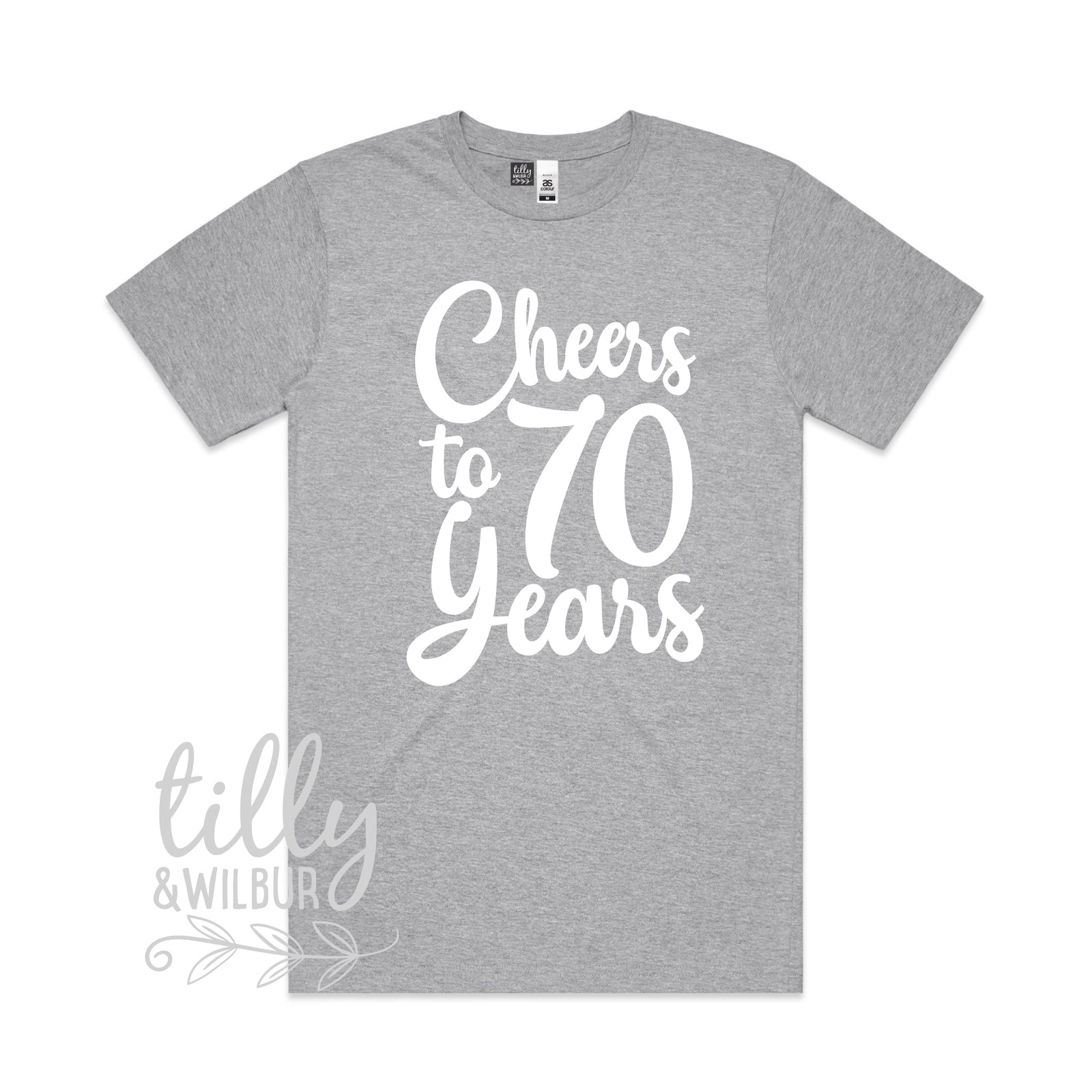 Cheers To 70 Years (MORE COLOURS & STYLES)