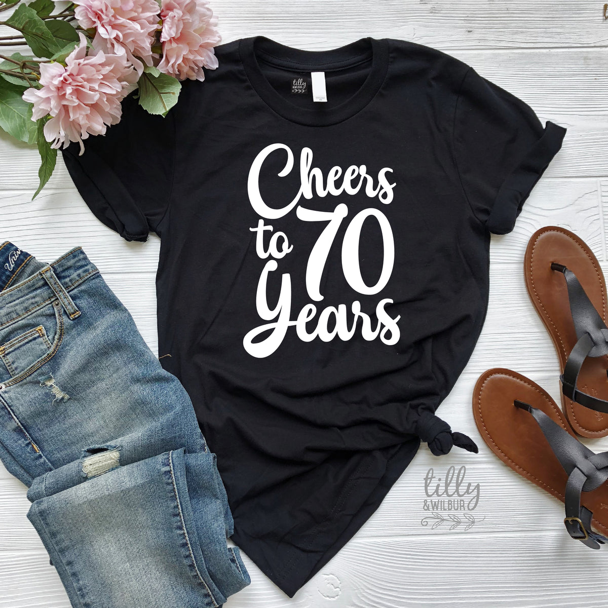 Cheers To 70 Years (MORE COLOURS & STYLES)