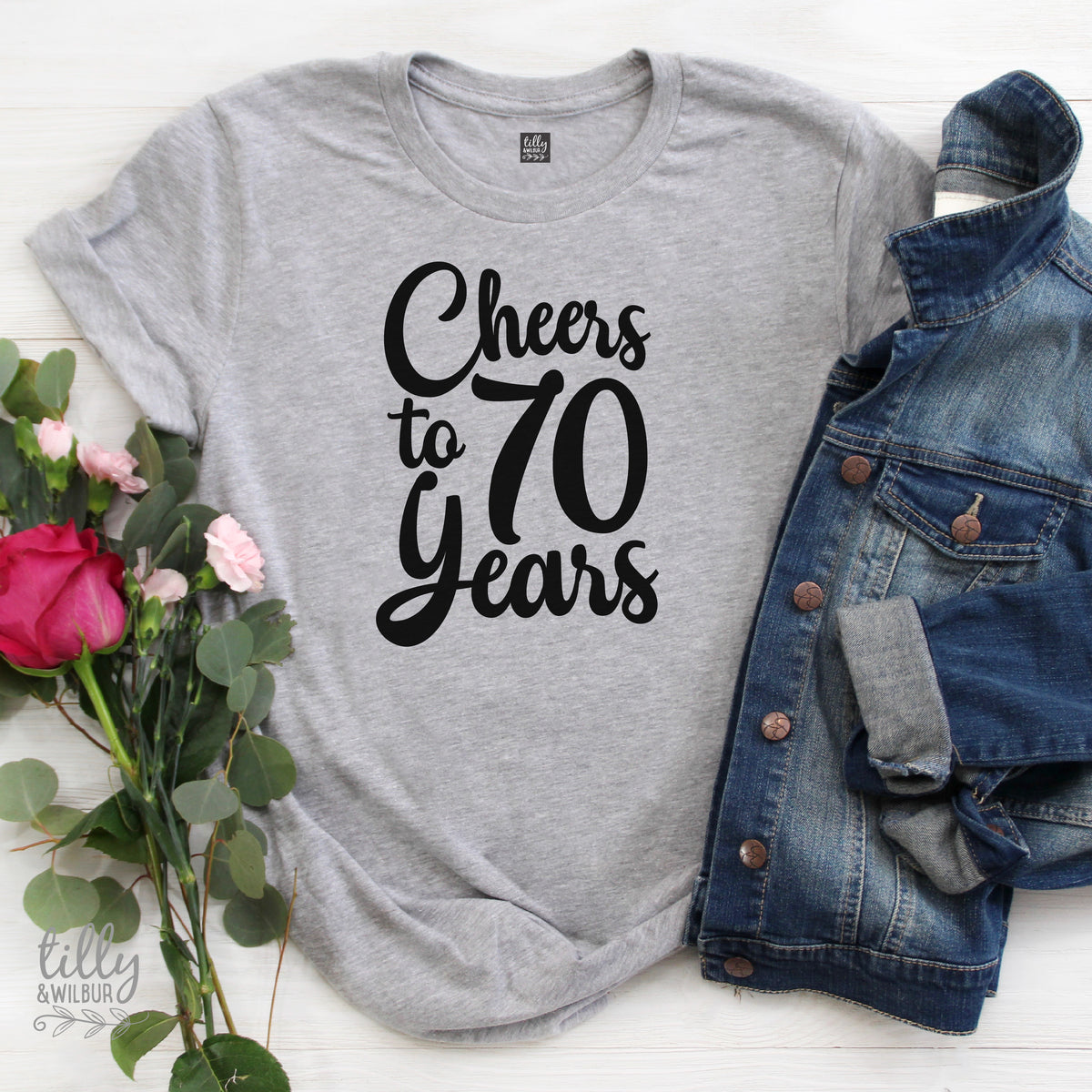 Cheers To 70 Years (MORE COLOURS & STYLES)