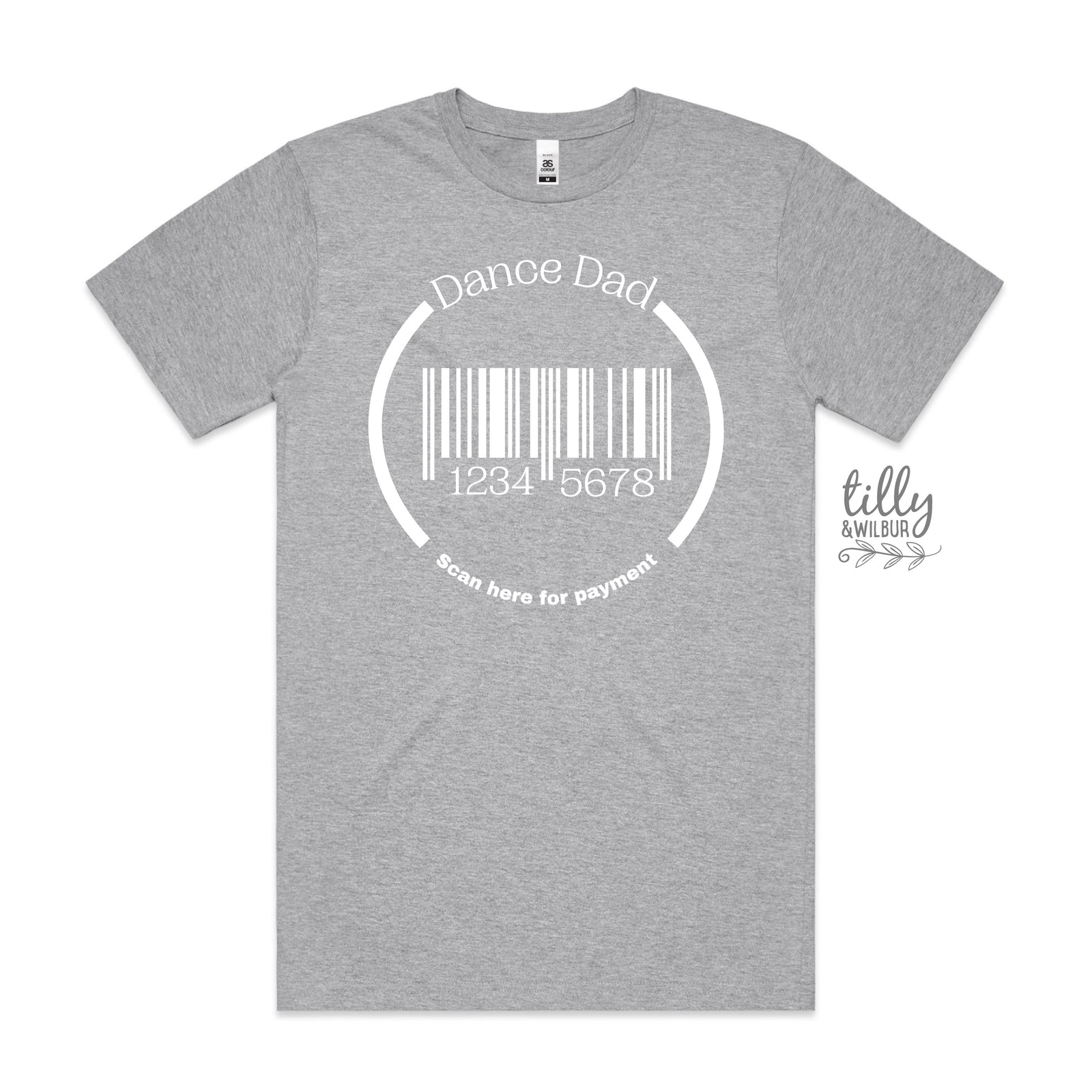 Dance Dad Barcode (MORE COLOURS & STYLES)