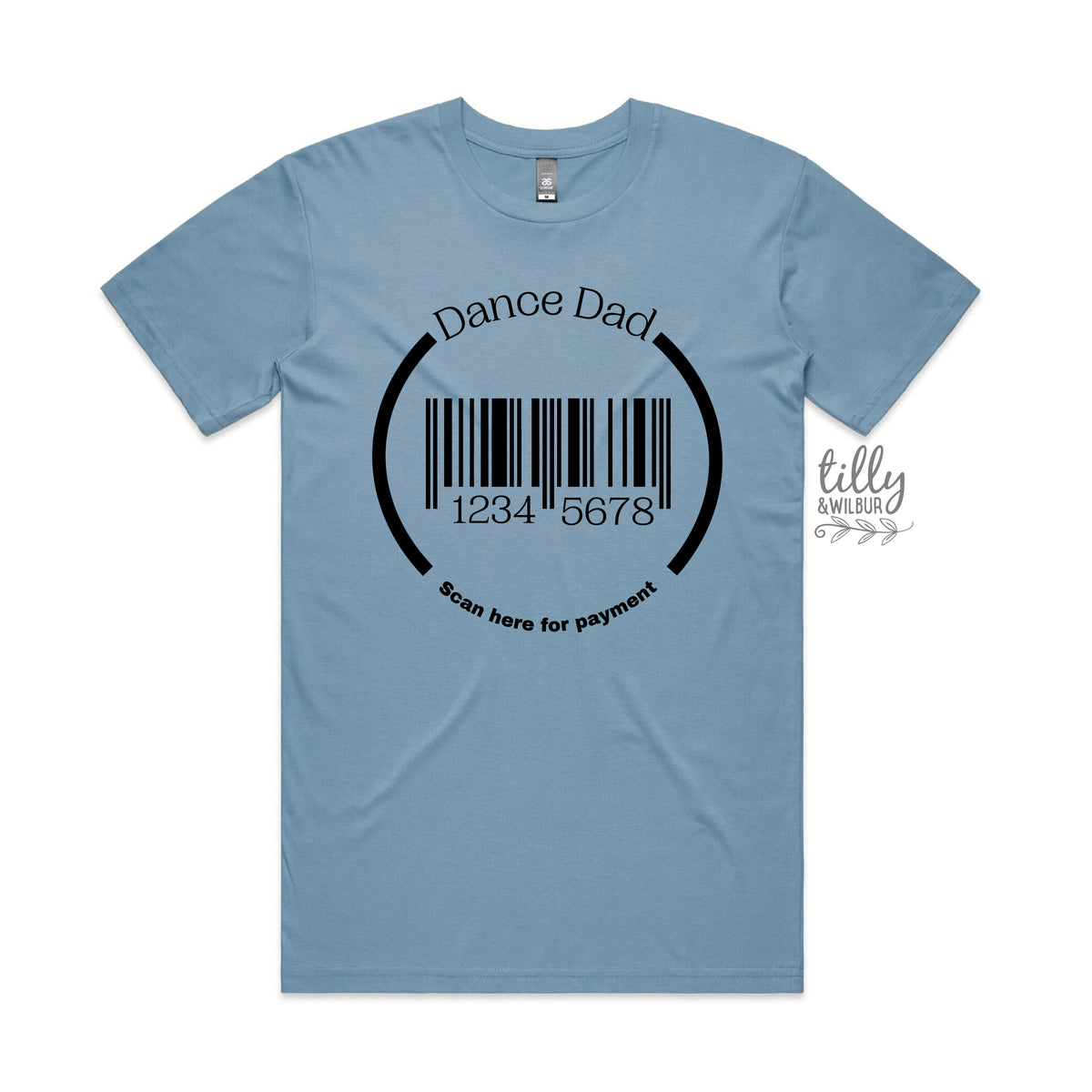 Dance Dad Barcode (MORE COLOURS & STYLES)