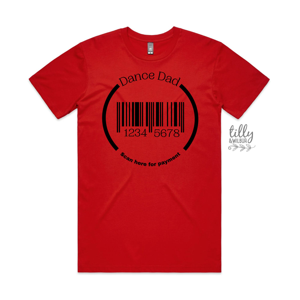 Dance Dad Barcode (MORE COLOURS & STYLES)