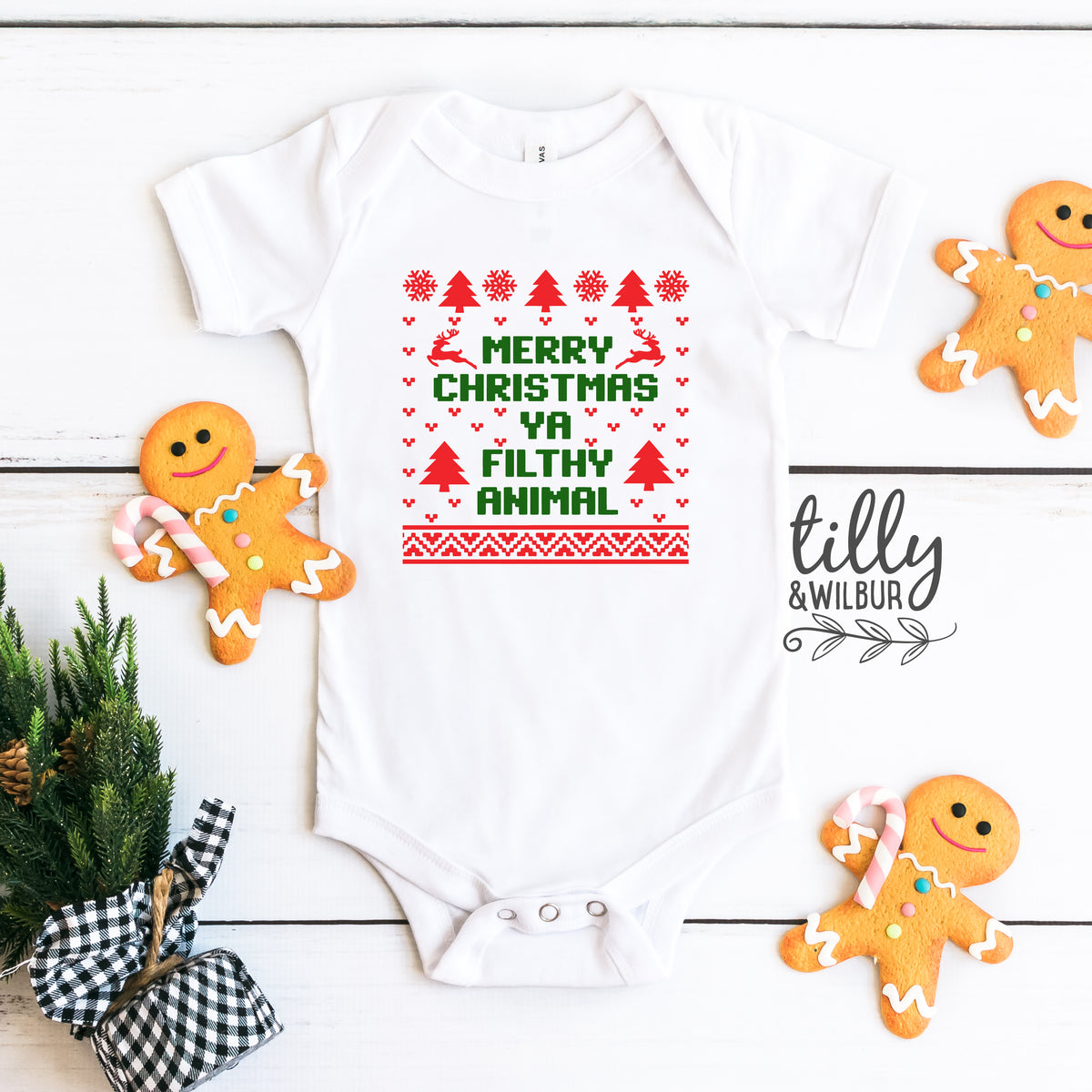 Merry Christmas Ya Filthy Animal (MORE COLOURS & STYLES)