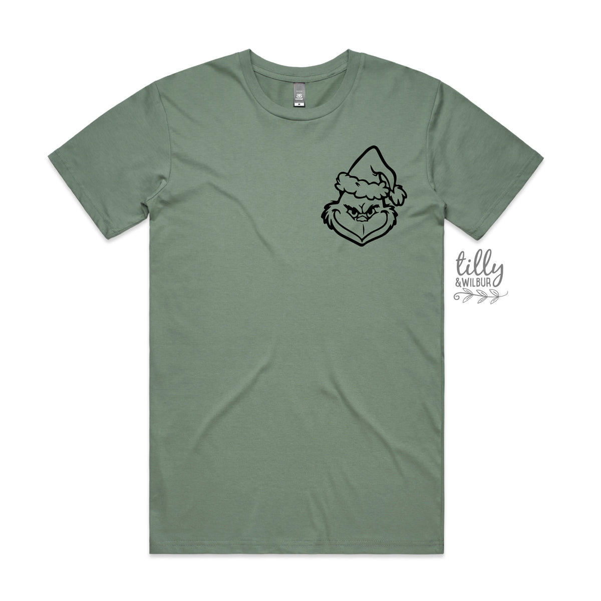 Christmas Grinch Face (MORE COLOURS & STYLES)