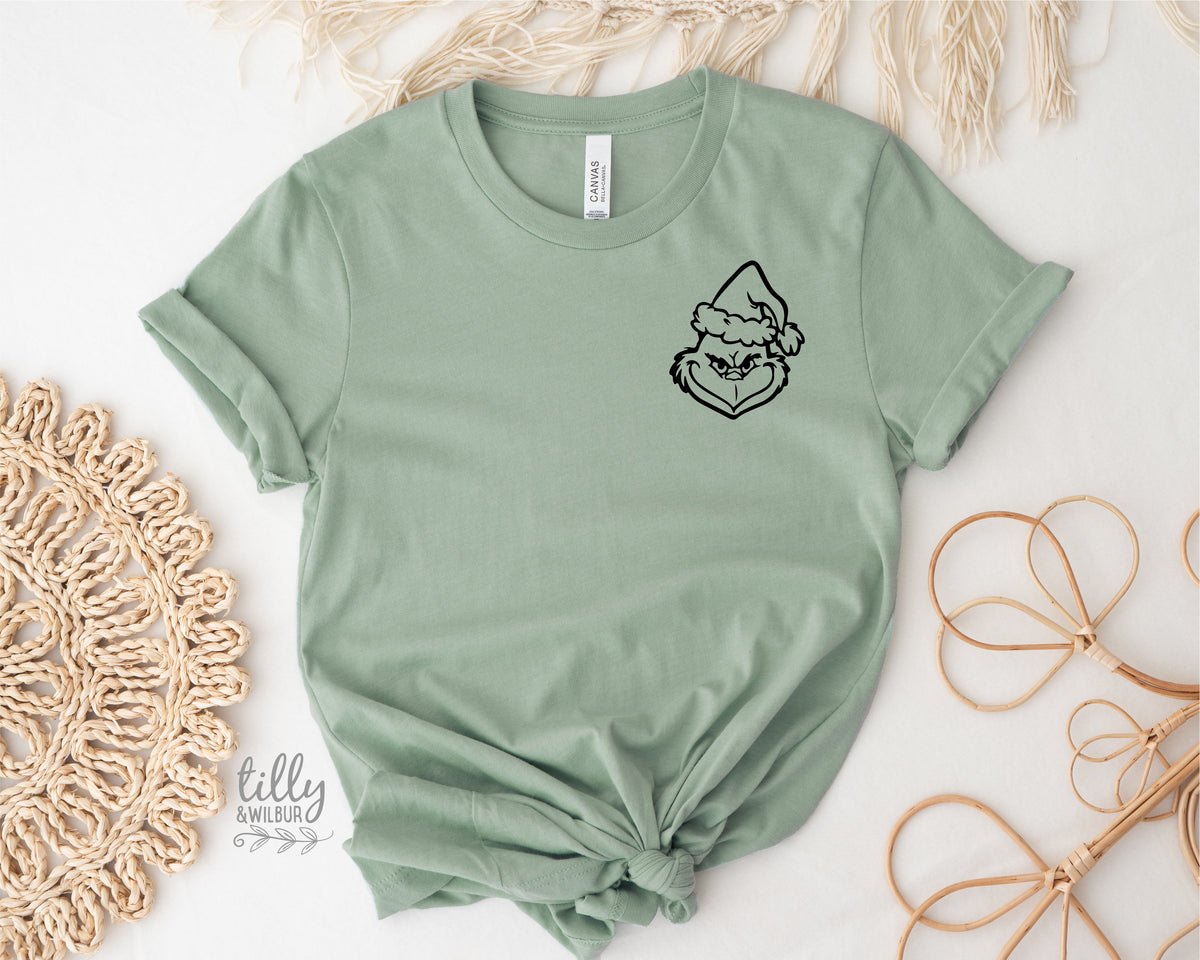 Christmas Grinch Face (MORE COLOURS & STYLES)