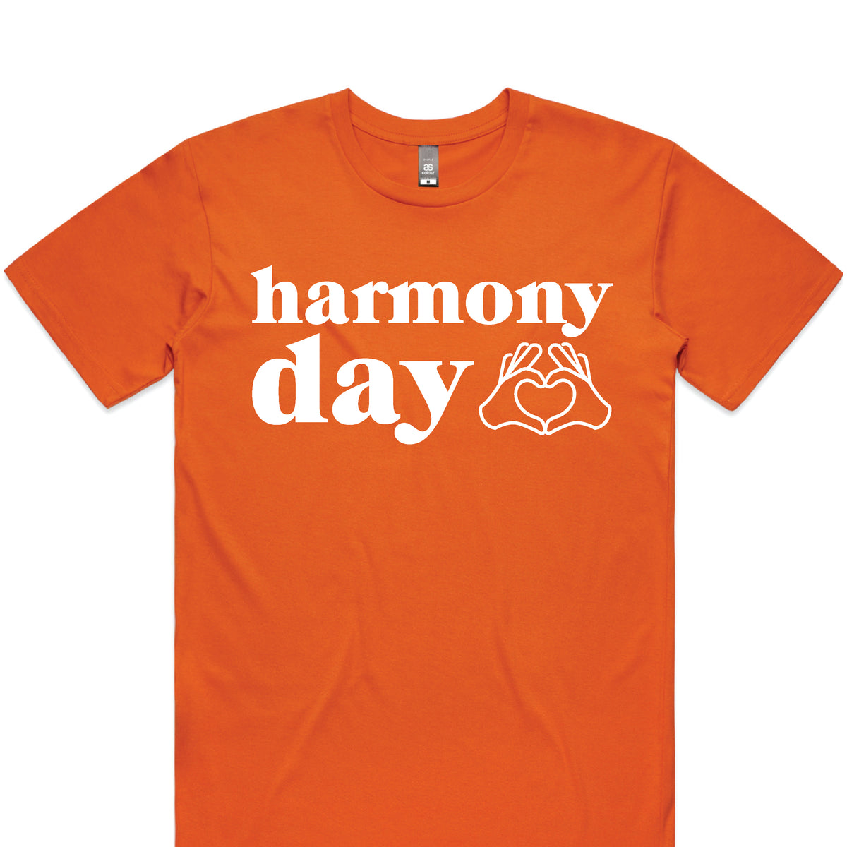 Harmony Day With Heart Hands Emoji (MORE COLOURS & STYLES)