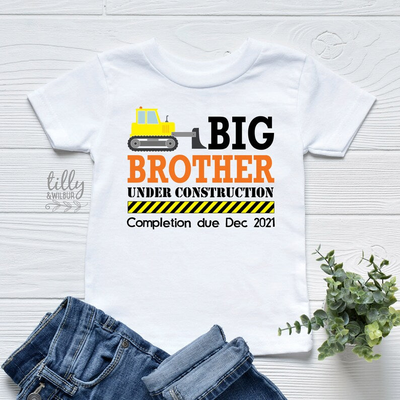 Big Brother Under Construction With Custom Completion Date (MORE COLOURS & STYLES)
