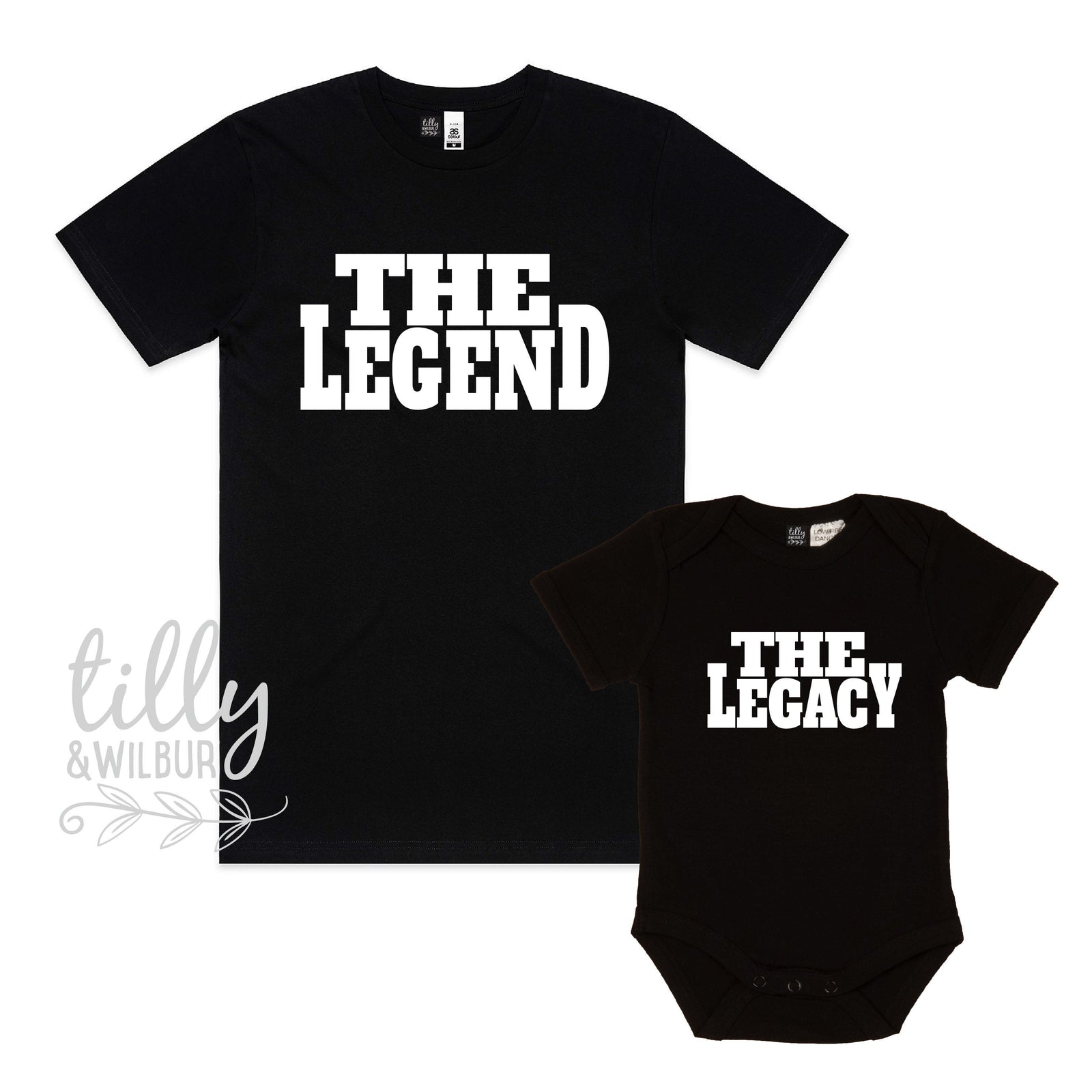 The Legend The Legacy Father Matching Outfits