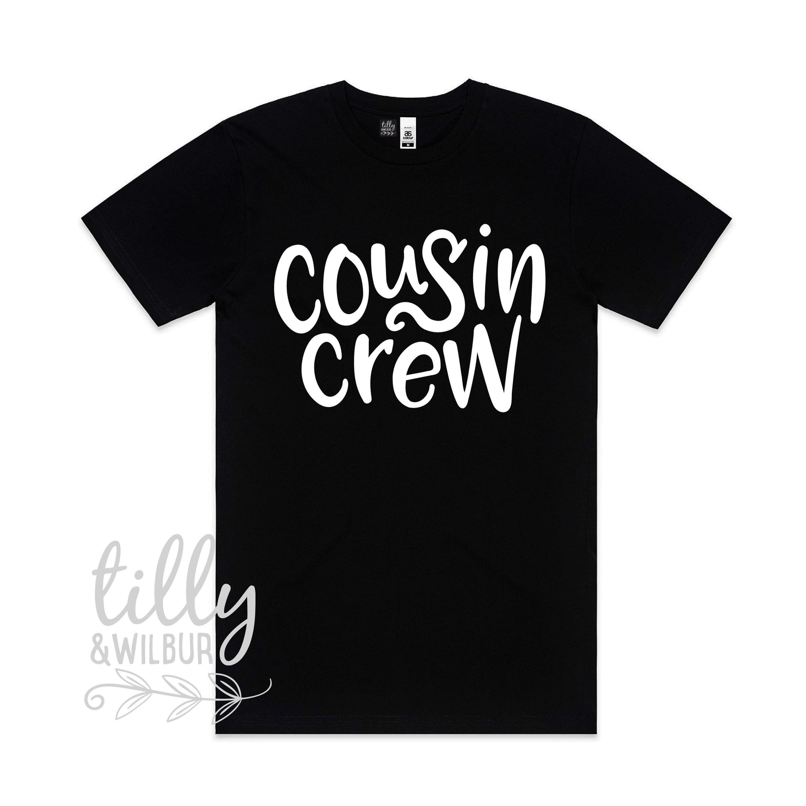 Cousin Crew, White Print (MORE COLOURS & STYLES)