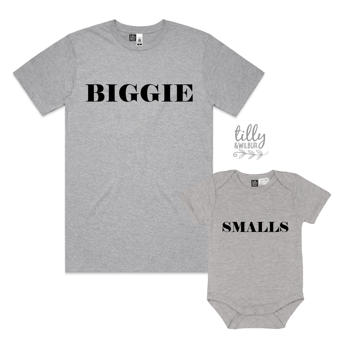 Biggie Smalls Father Son Matching Shirts (MORE COLOURS & STYLES)