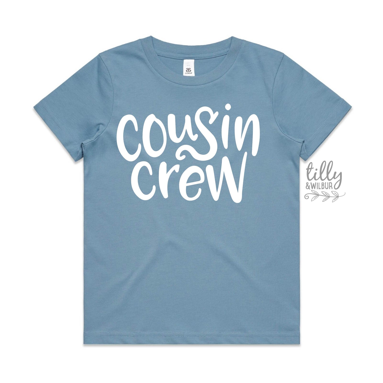 Cousin Crew, White Print (MORE COLOURS & STYLES)