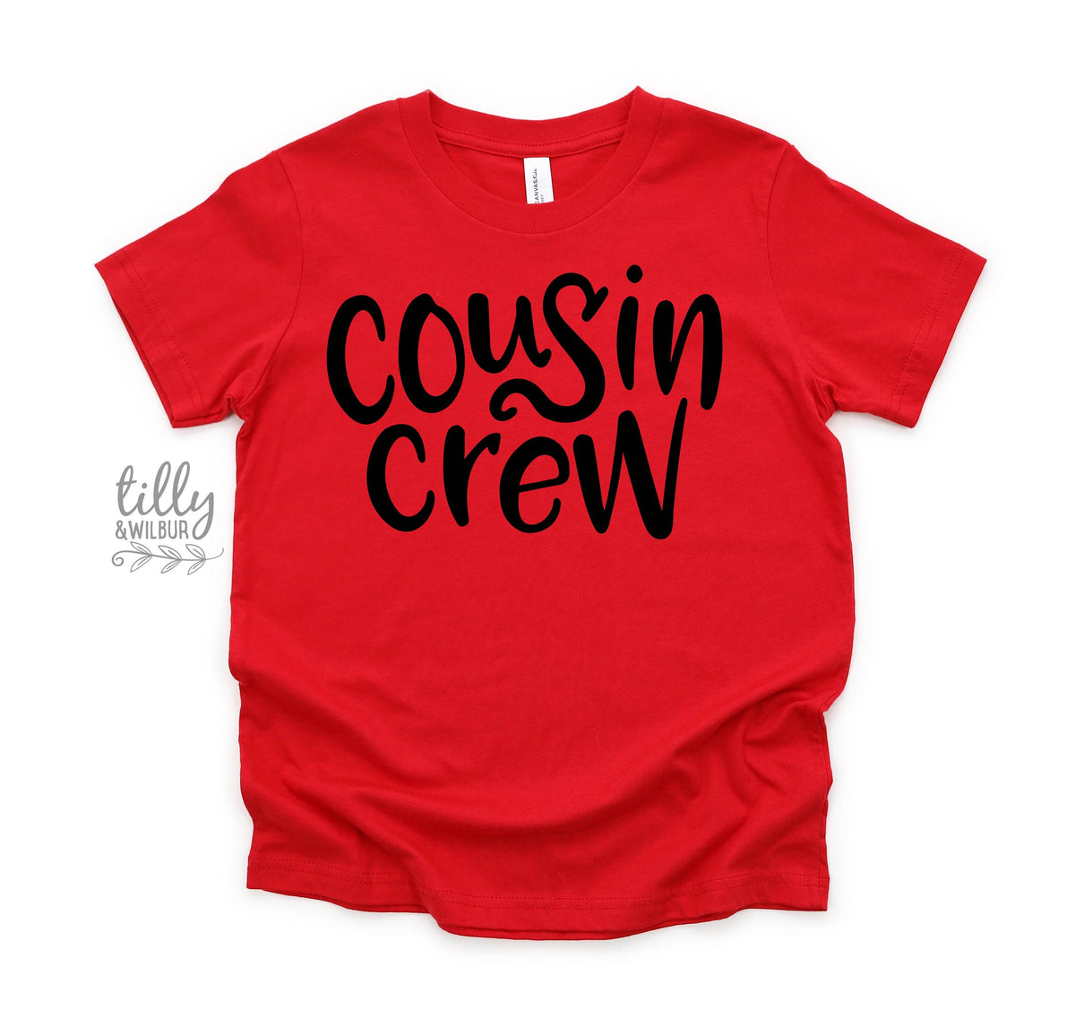 Cousin Crew, Black Print (MORE COLOURS & STYLES)