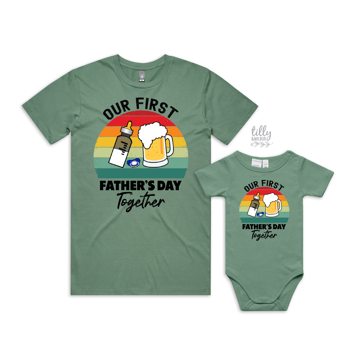 Our First Father's Day Together (MORE COLOURS & STYLES)