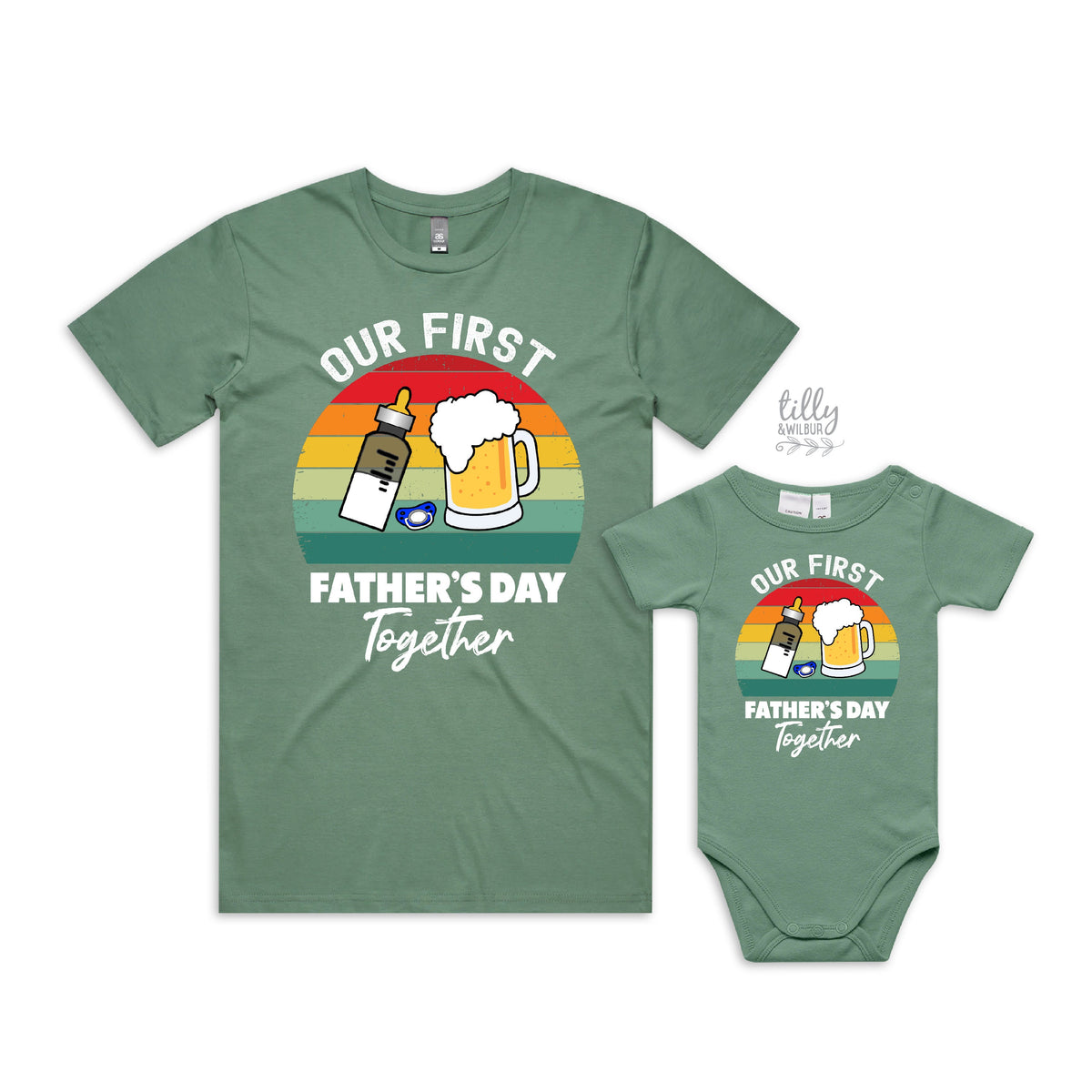 Our First Father's Day Together (MORE COLOURS & STYLES)
