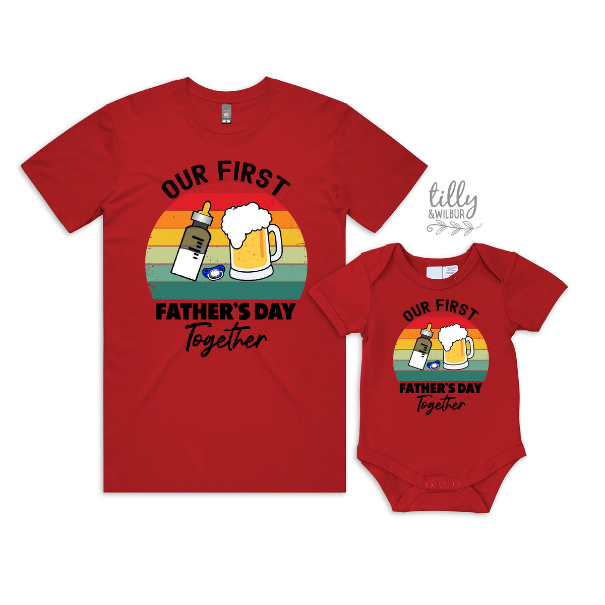 Our First Father's Day Together (MORE COLOURS & STYLES)