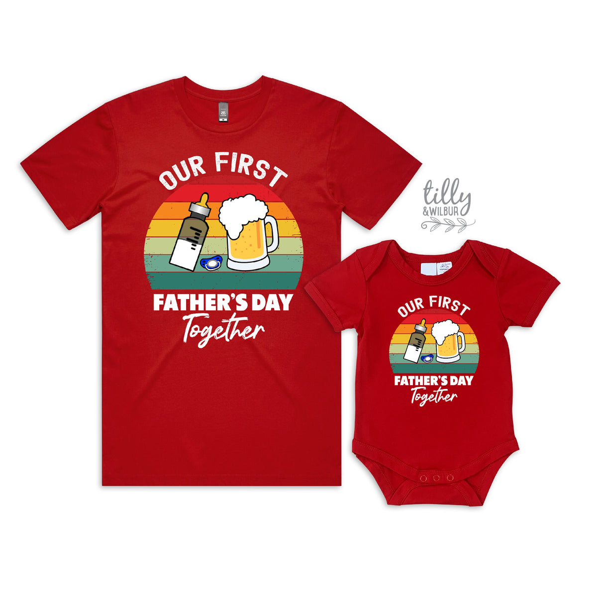 Our First Father's Day Together (MORE COLOURS & STYLES)