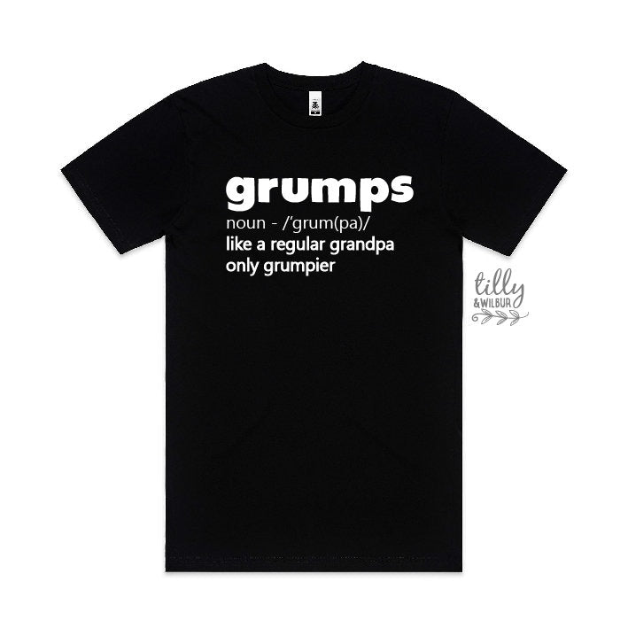 Grumps- Grumpy Grandpa (MORE COLOURS & STYLES)