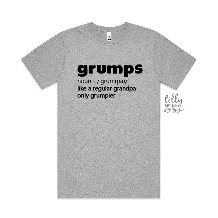 Grumps- Grumpy Grandpa (MORE COLOURS & STYLES)