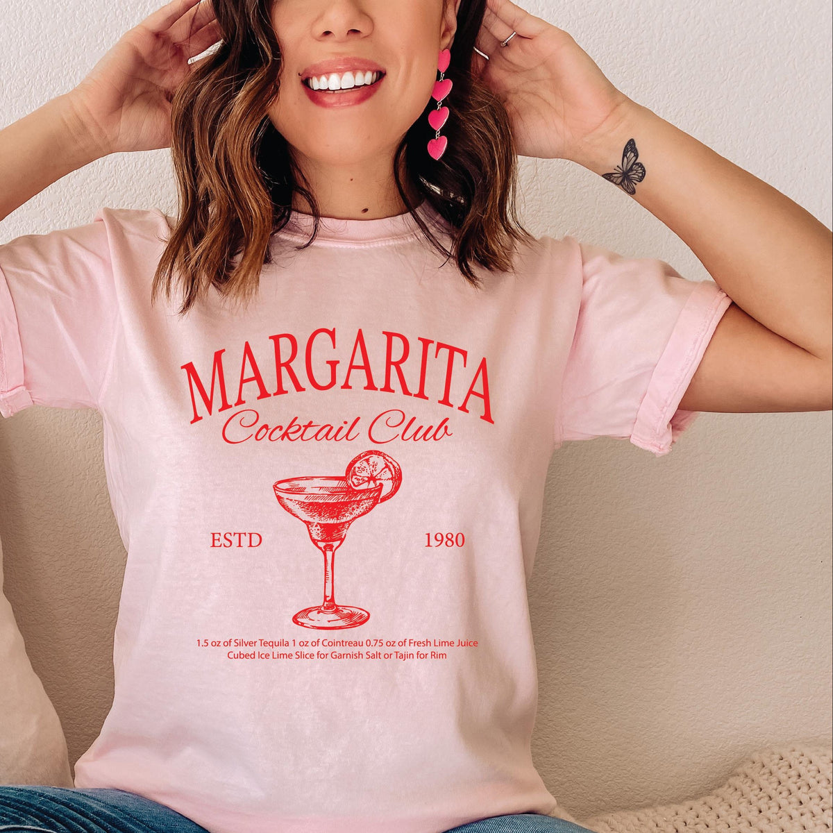 Margarita T-shirt, Margarita Cocktail Club T-shirt, Girls Night T-shirt, Hen Night T-shirt, Girls Trip T-shirt, Cocktail Night T-shirt