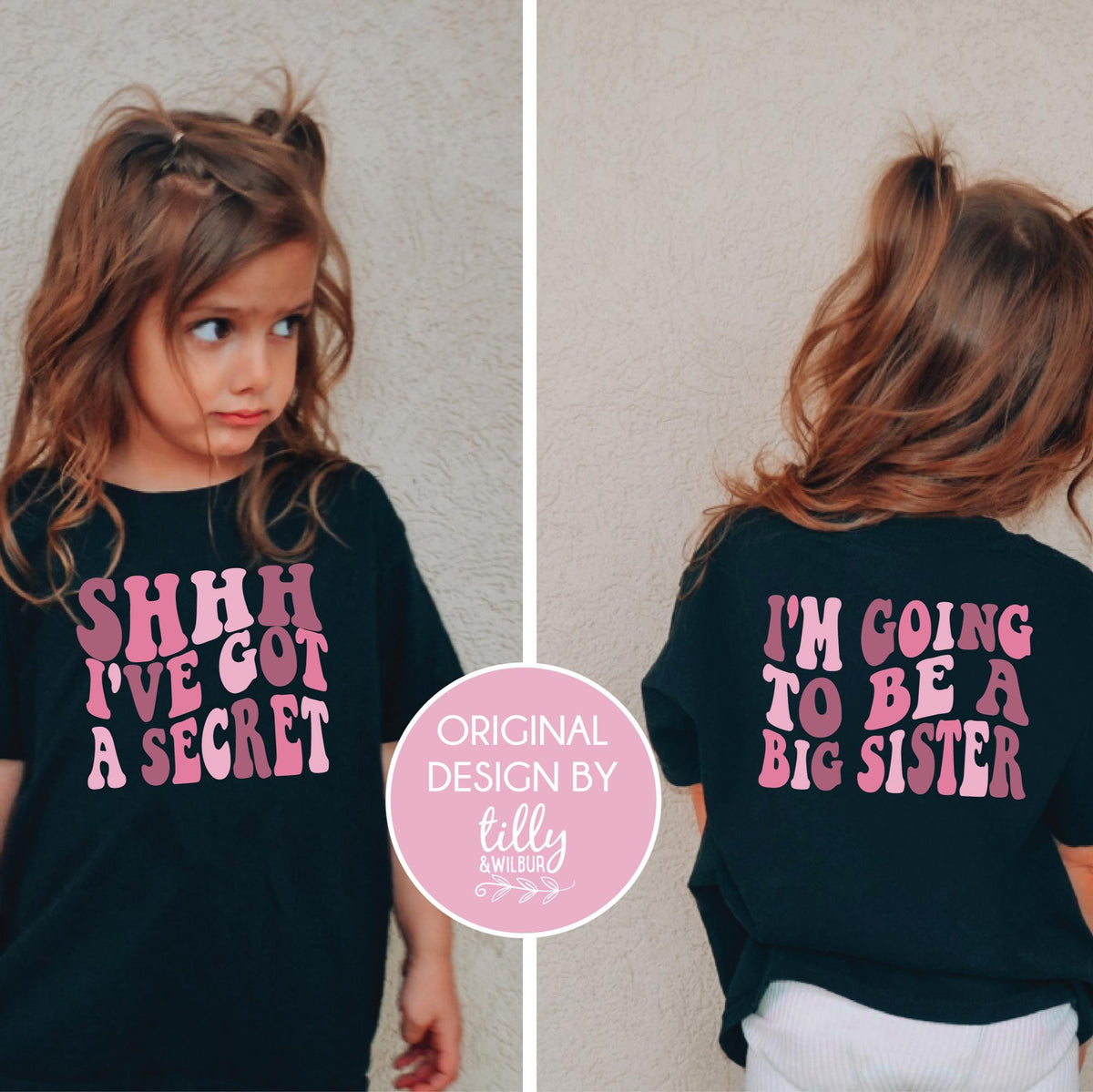 Shhh I've Got A Secret, I'm Going To Be A Big Sister