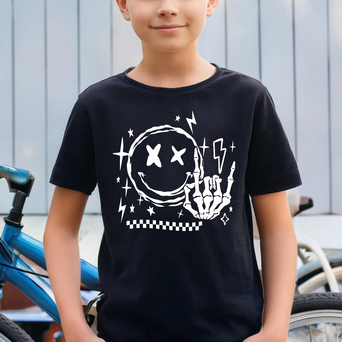 Ain't No Hood Like Fatherhood- Matching Kids Tee, Front Prints, Father & Son, Dad and Daughter Father's Day Gift, More Colours!