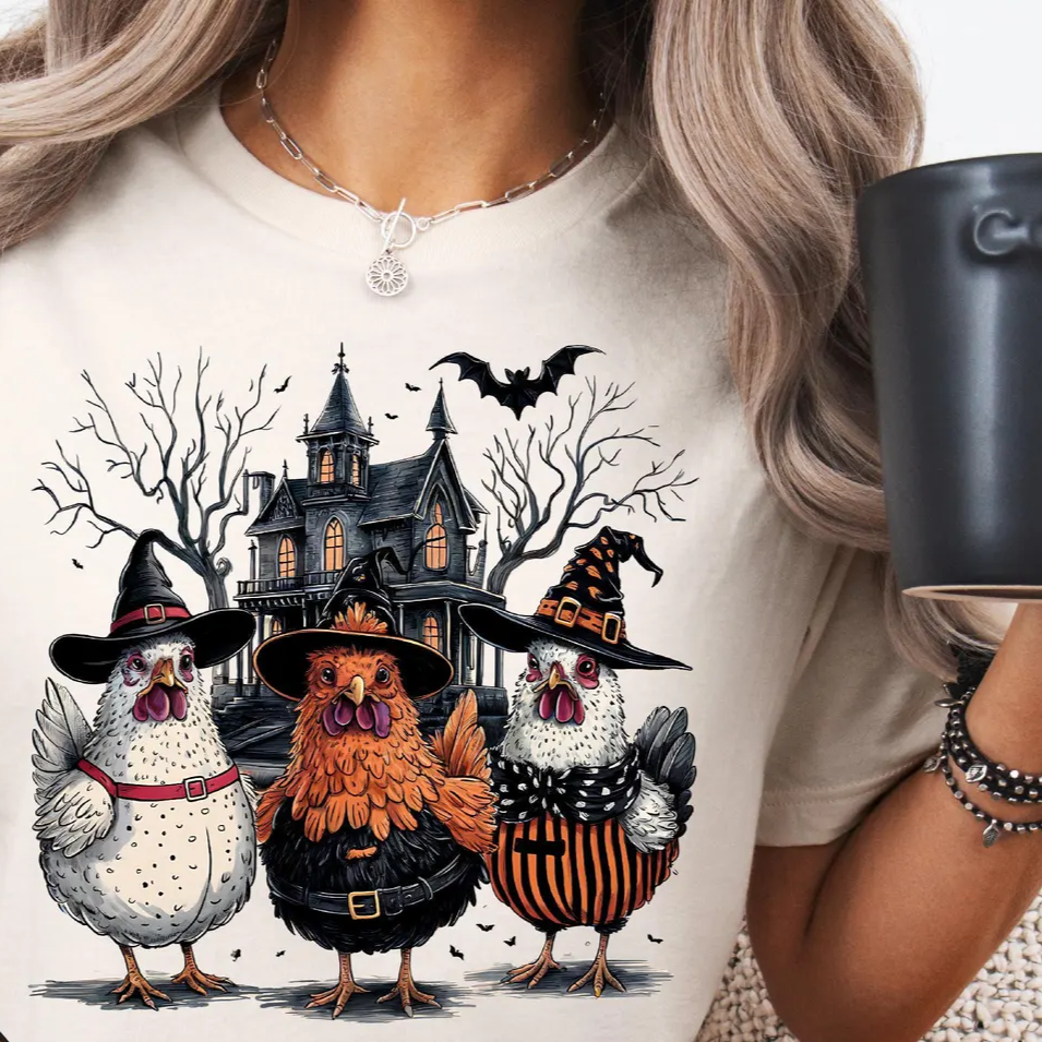 Halloween Chickens (MORE COLOURS & STYLES)