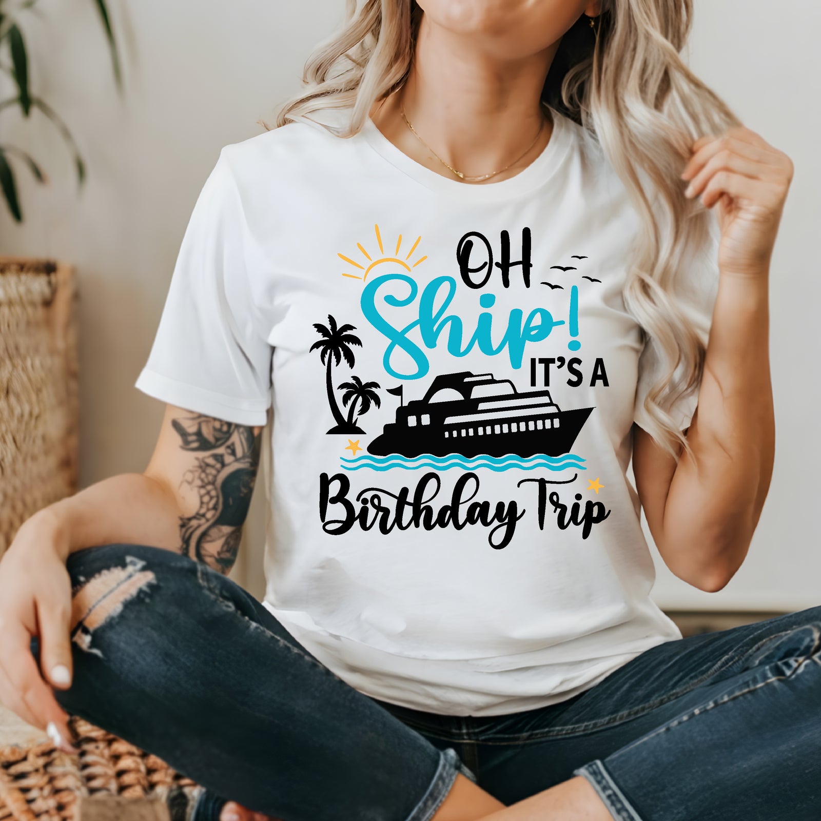 Oh Ship It's A Birthday Trip (MORE COLOURS & STYLES)