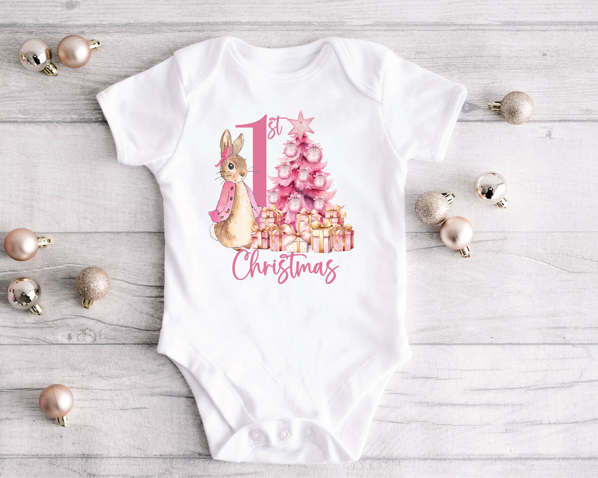 Peter Rabbit (Flopsy) First Christmas Bodysuit