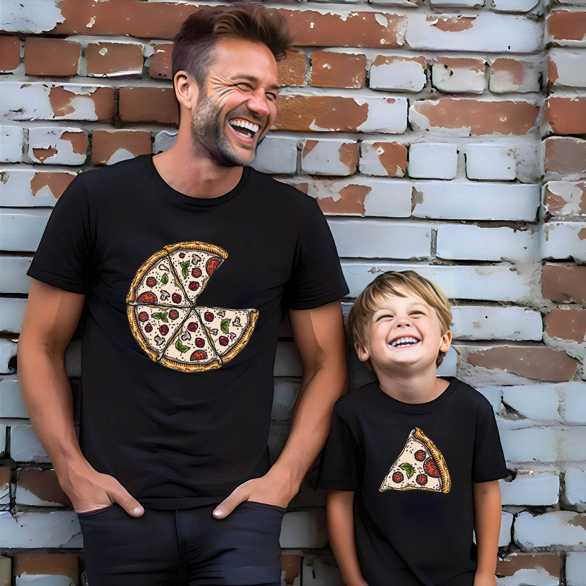 Matching Pizza Slices (MORE COLOURS & STYLES)